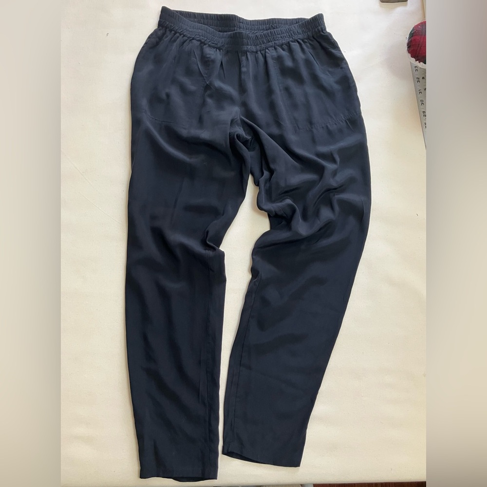 Joie Women's Black Silk Trousers